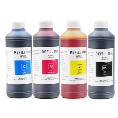 500ml 711 vatnsheldur Universal Premium Dye Bulk Refill blek fyrir Hp Designjet T520 T120